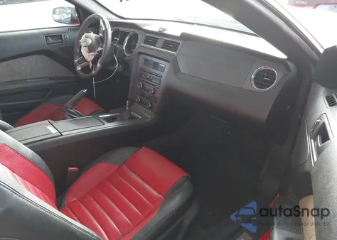 2012 Ford Mustang V6 из США, поврежденный, VIN 1ZVBP8AM2C5245617